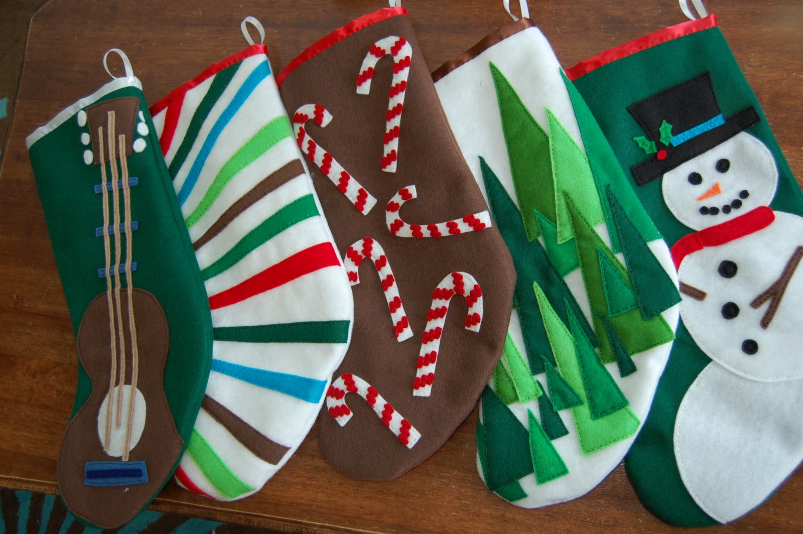 "C" is for Crafty Felt Christmas Stockings
