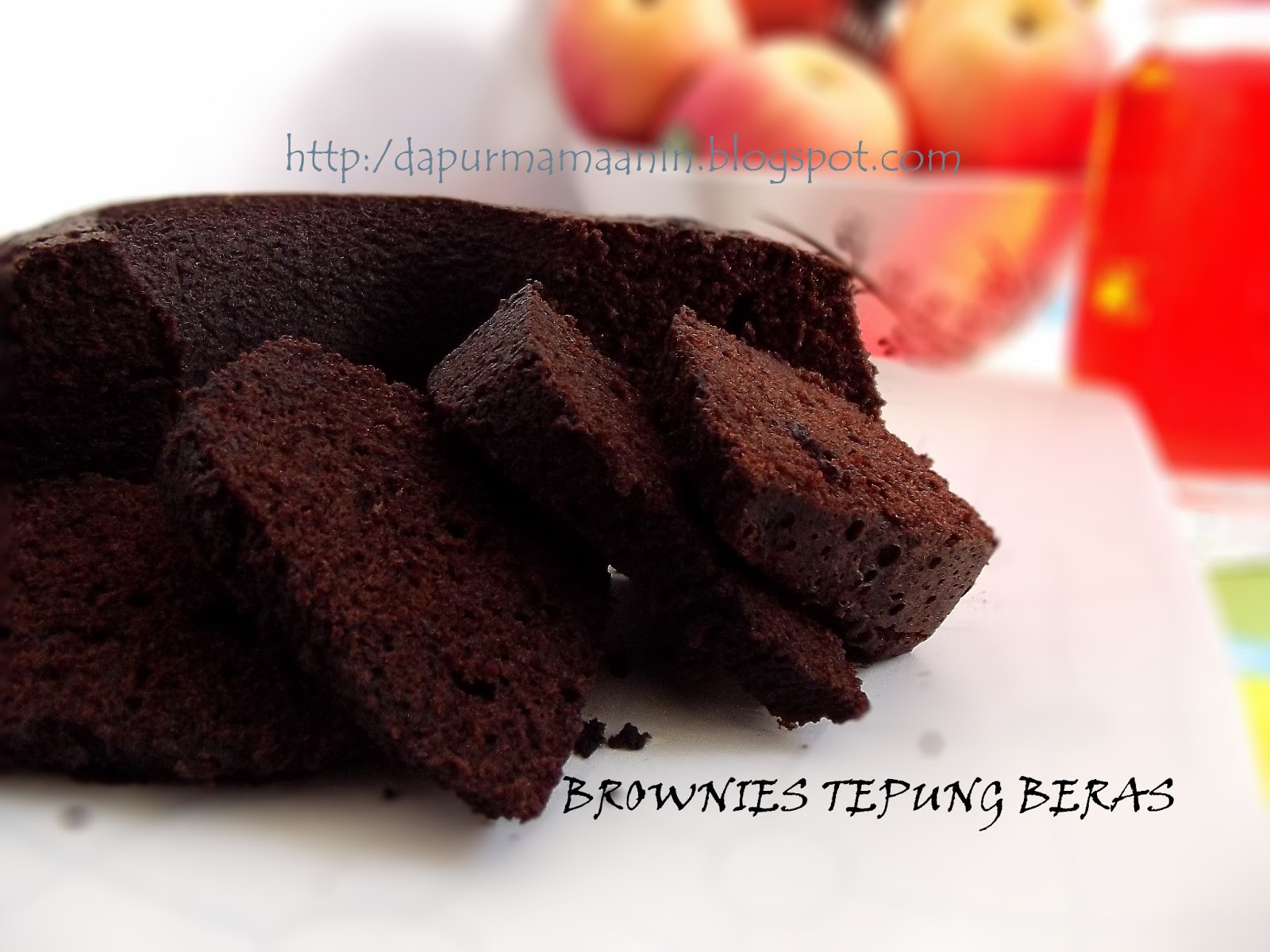 BROWNIES KUKUS TEPUNG BERAS (Bebas Gluten dan Food Additive)
