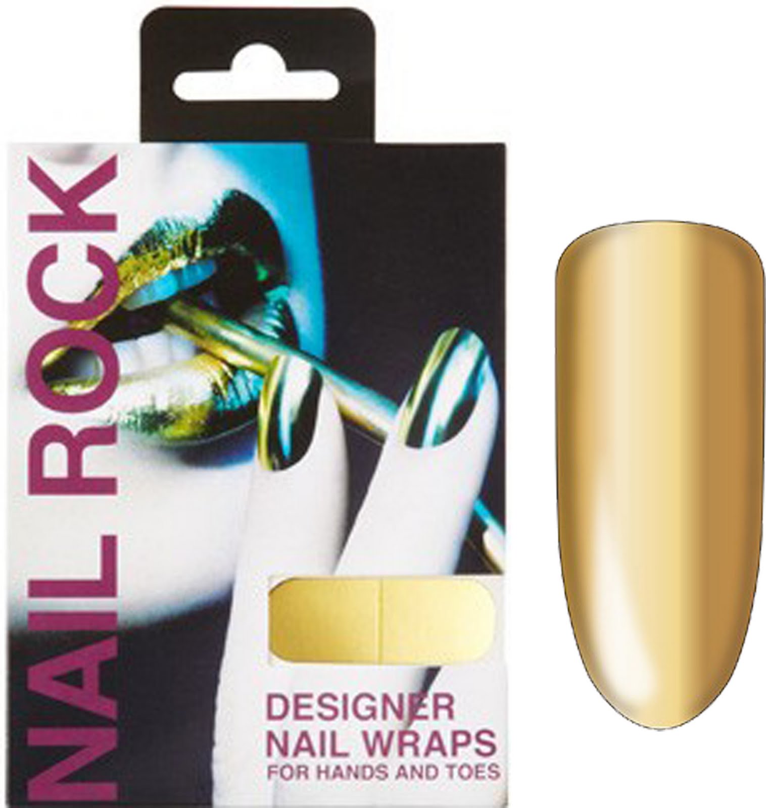 The nail wraps from Nail Rock are perfect for people that likes to use fun
