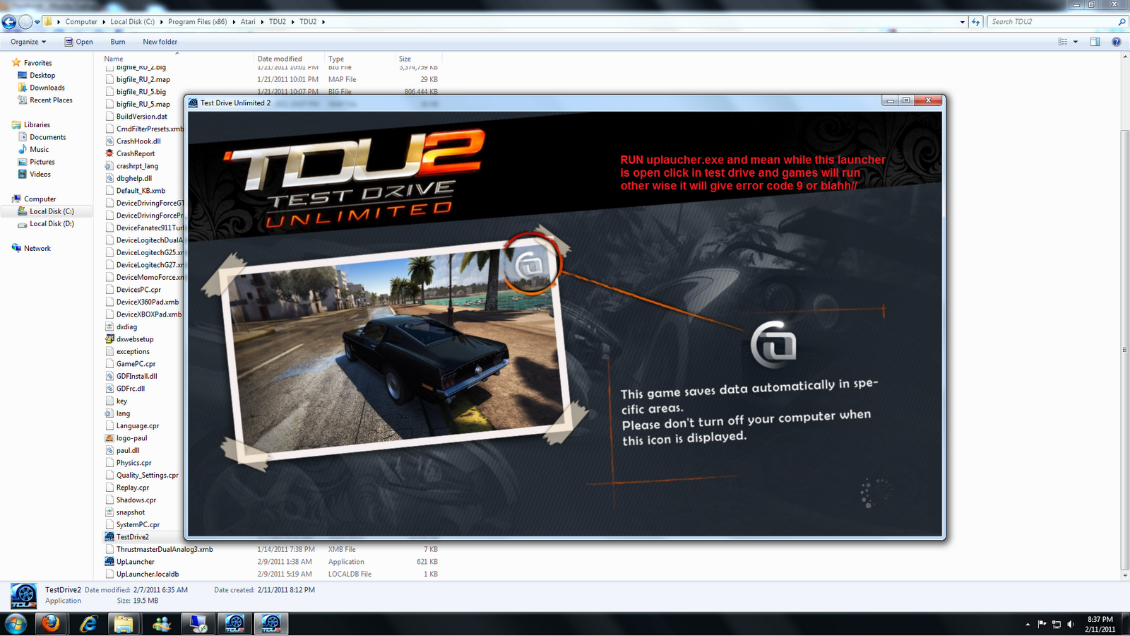 Test Drive Unlimited 2 Serial corepack