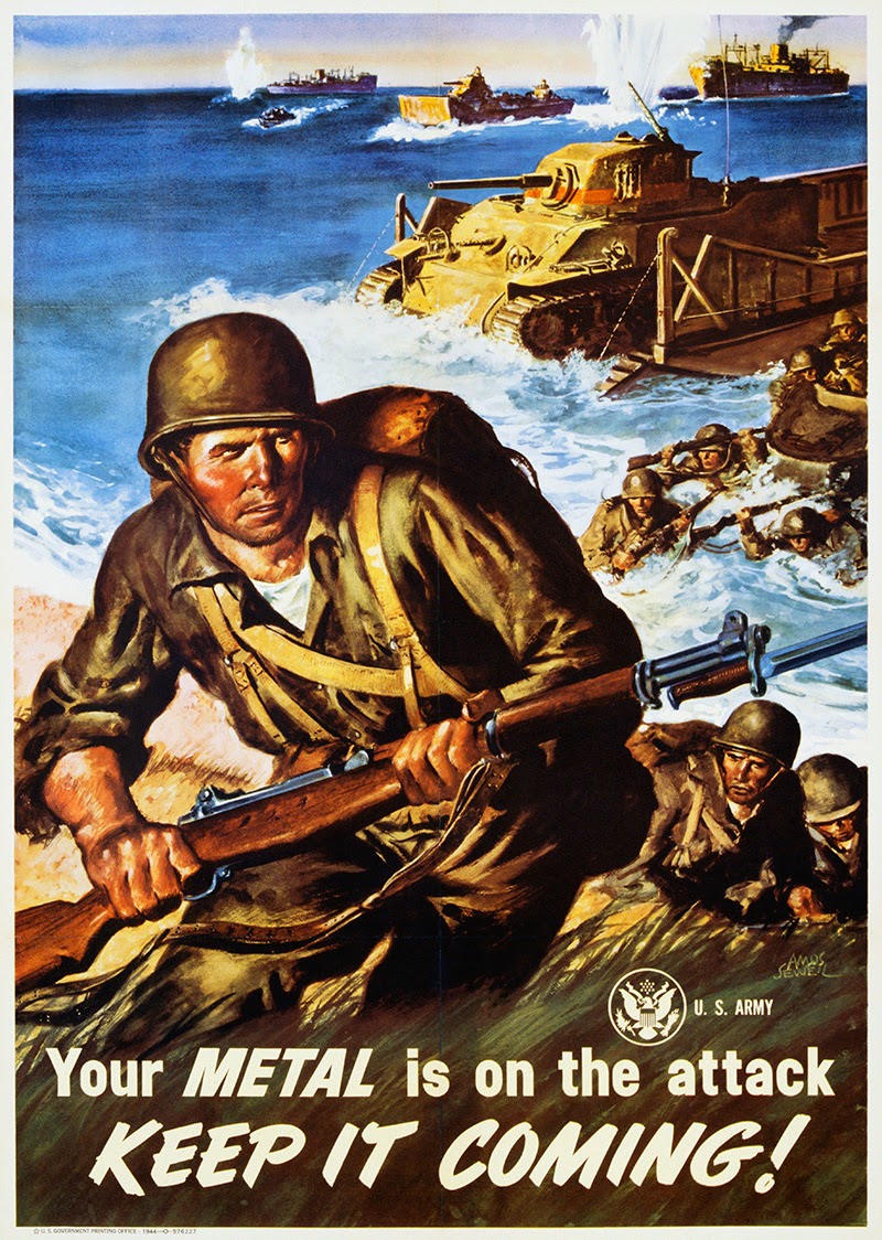16 Famous Recruiting Posters from World War Two vintage everyday
