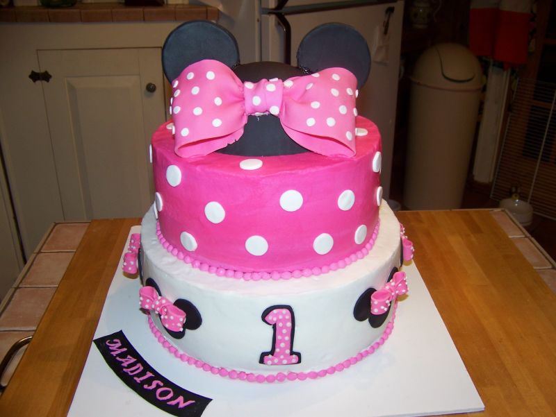 Pin Baby Minnie Mouse Cake Designs On Pinterest Picture ...