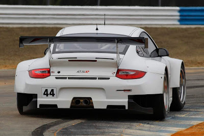 2012 Porsche 911 GT3 RSR Rear View