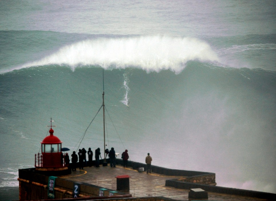 Biggest tsunami surfed