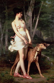 Artemisa, diosa de la caza.