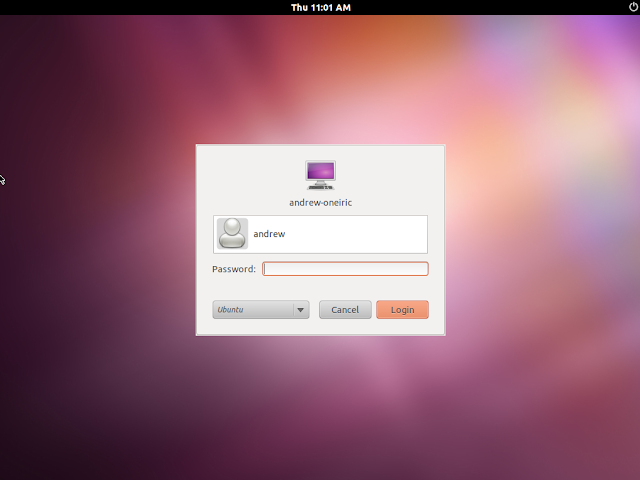 GDM 3 Ubuntu 11.10 Oneiric Ocelot
