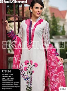 Gul Ahmed Lawn Vol 3 | Gul Ahmed Summer Lawn Magazine 2013
