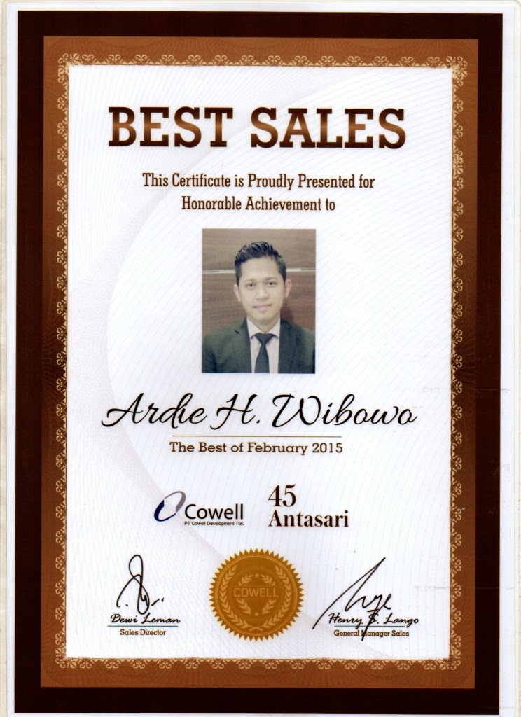 THE BEST SALES FEBRUARI 2015 THE BEST SALES FEBRUARI 2015
