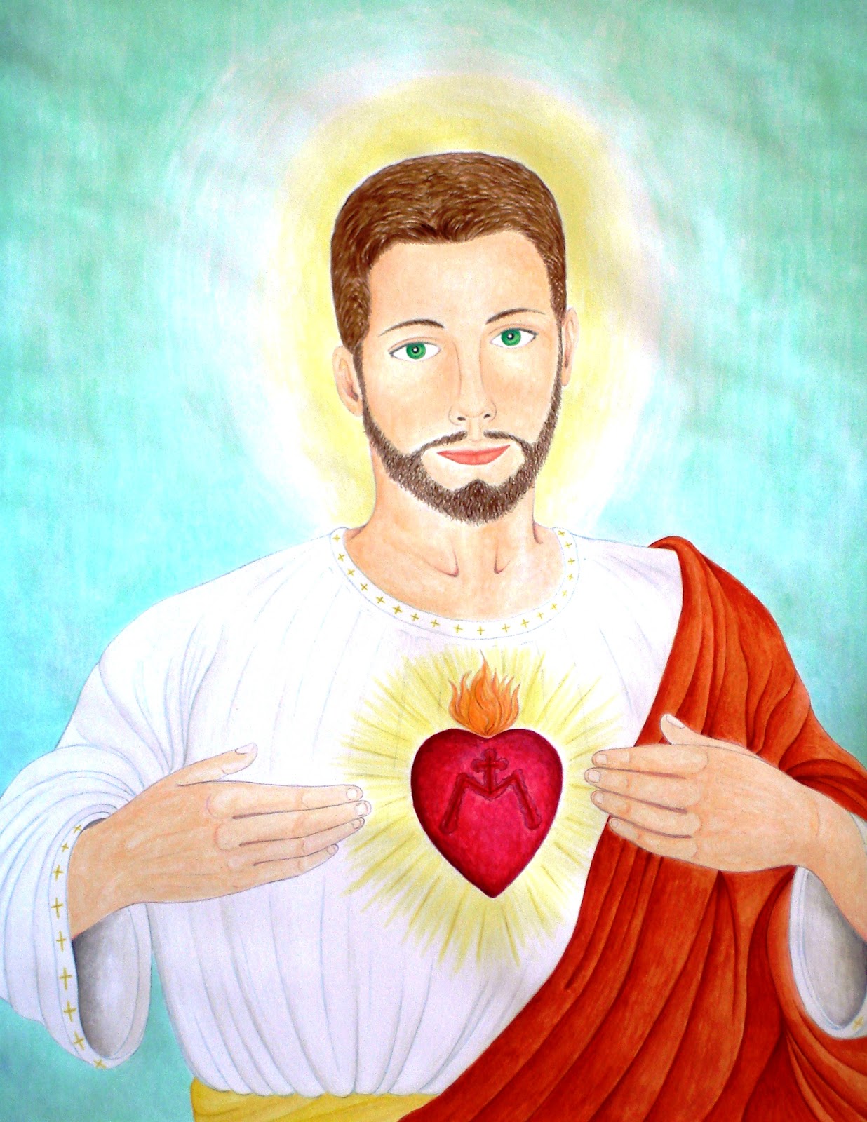 I tre Sacri Cuori APPARIZIONE DI GESU' BAMBINO E DI SAN GIUSEPPE AD