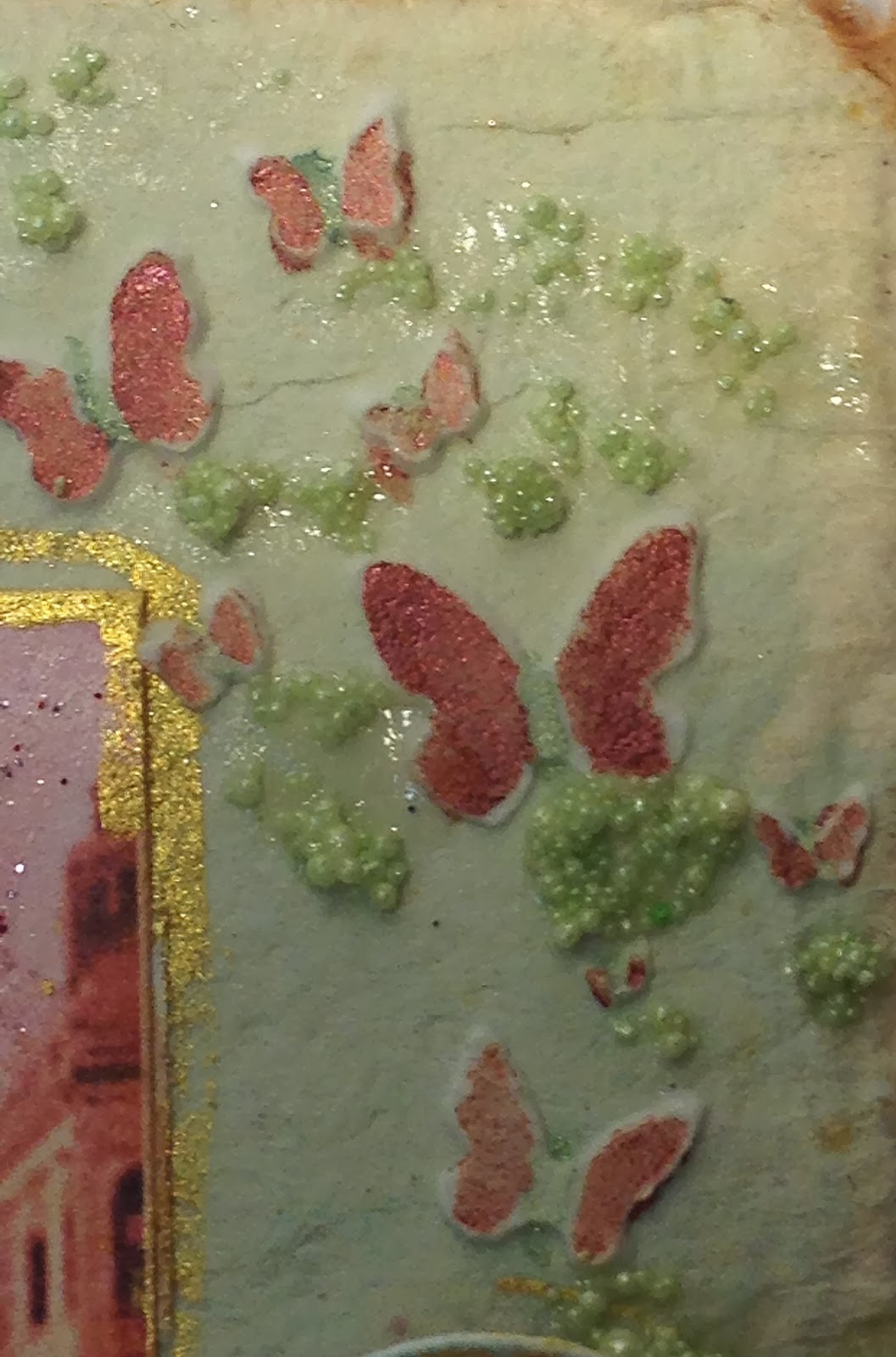 Raindrops on Roses Art Papers Online Postcard Swap