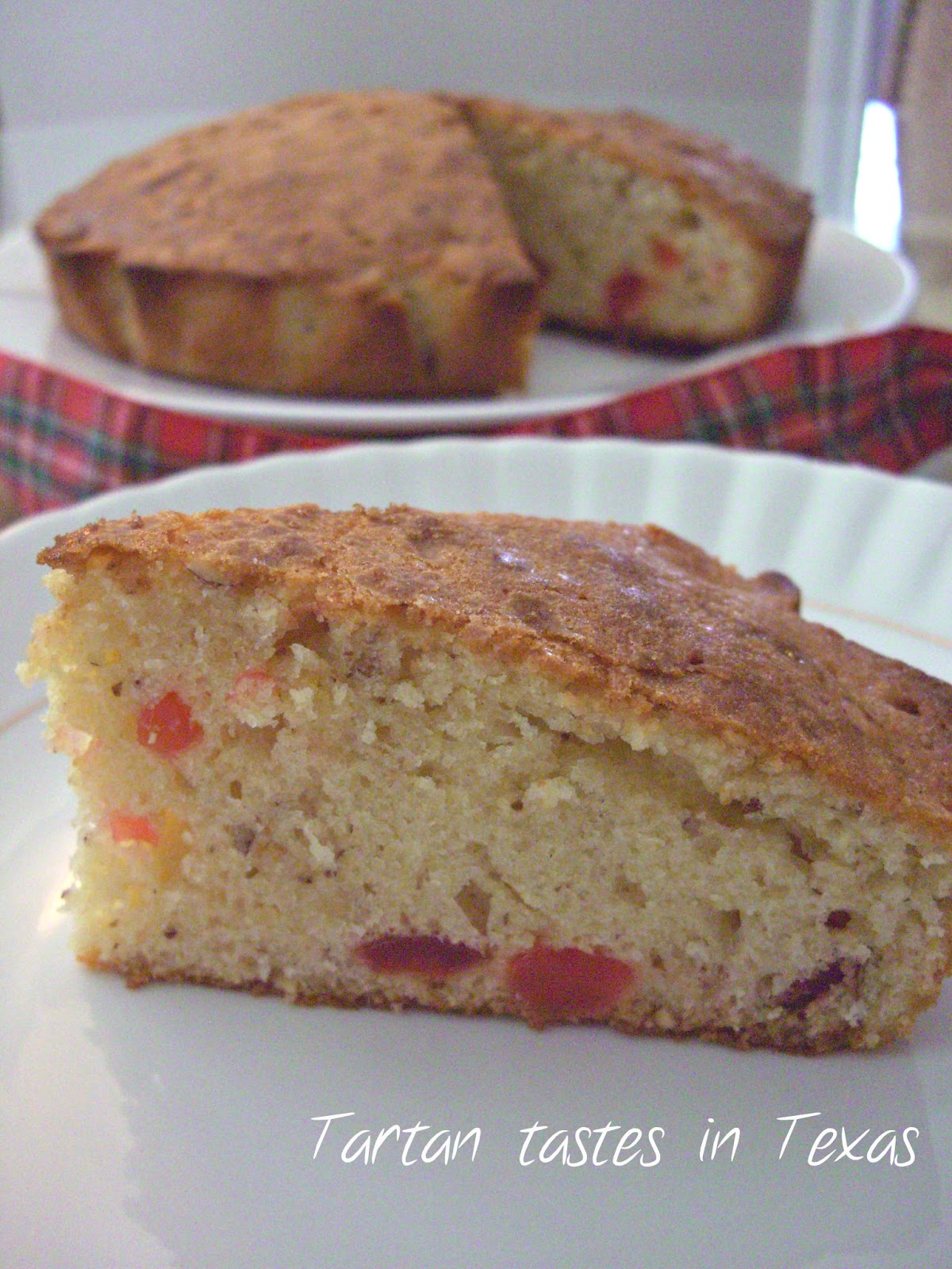 Tartan Tastes in Texas Scottish recipes Cherry Cake