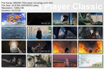 DOWNLOAD FILM / ANIME NARUTO EPISODE 290 "KEKUATAN-EPISODE 01" BAHASA INDONESIA