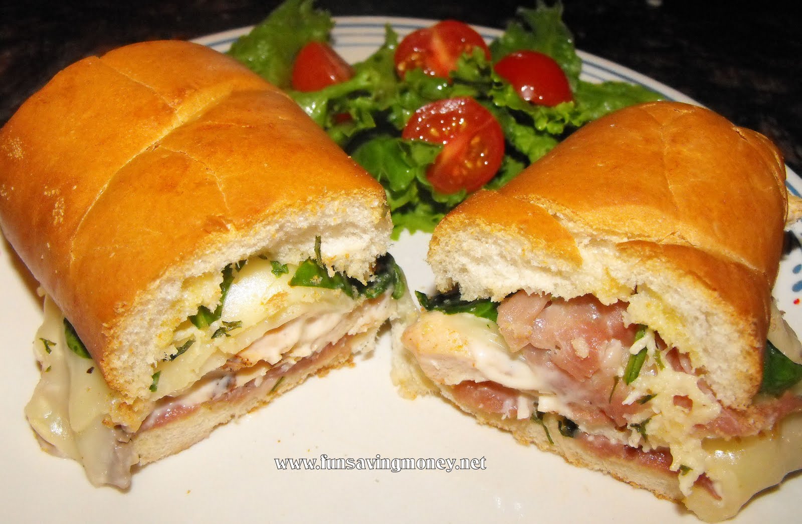 The Ultimate Chicken Alfredo Sandwich Fun Saving Money