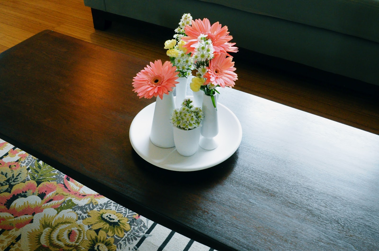 H is for Handmade Multiple Vase Centerpiece Tutorial