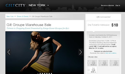 Join Gilt City and Land Rover for the NY Warehouse Sale!