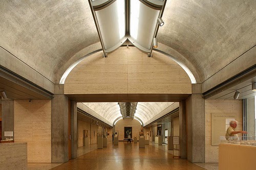 Salk Institue Day Light Interior - Louis I. Kahn by phonginterior