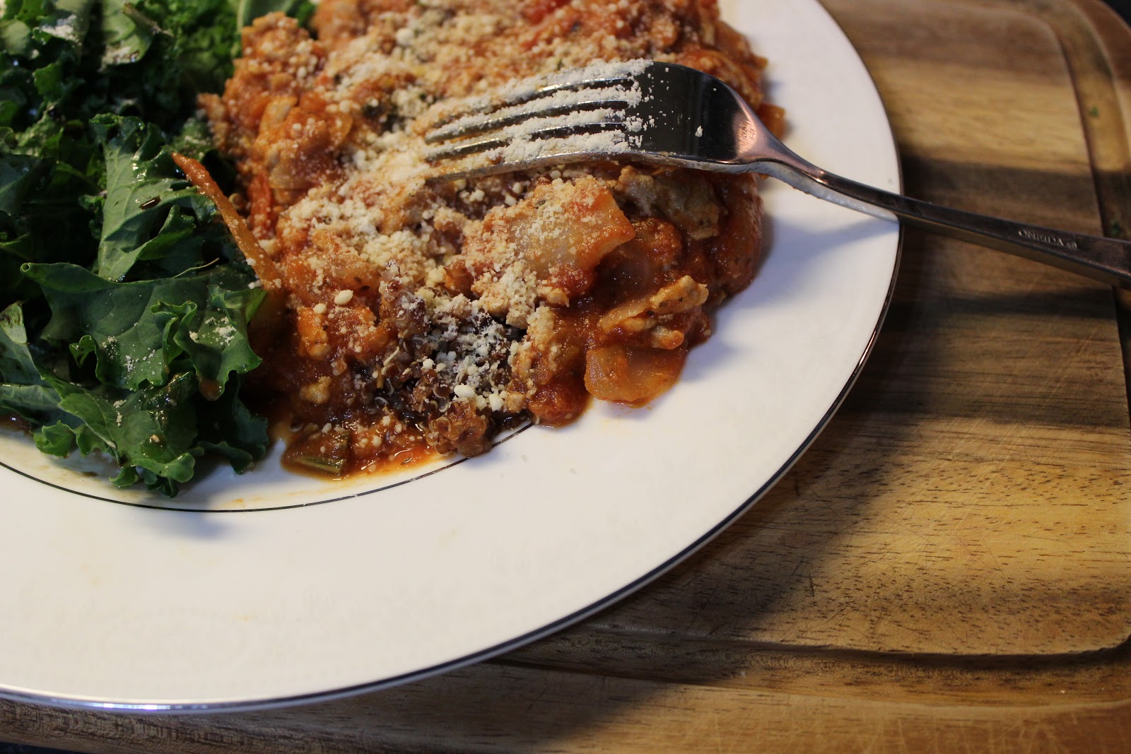 MaiTreat! Ground Chicken with Tomato Sauce and Quinoa