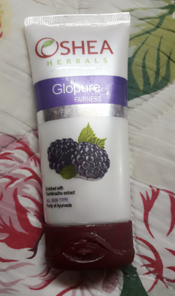 Oshea Herbals Glopure, Fairness Face Wash Review!! Indian Beauty Network