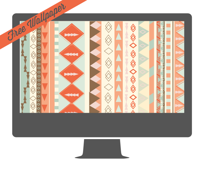 Tribal Print Desktop Wallpaper