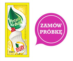 Darmowa próbka płynu do naczyń Fairy Lemon 35 ml Konkurs