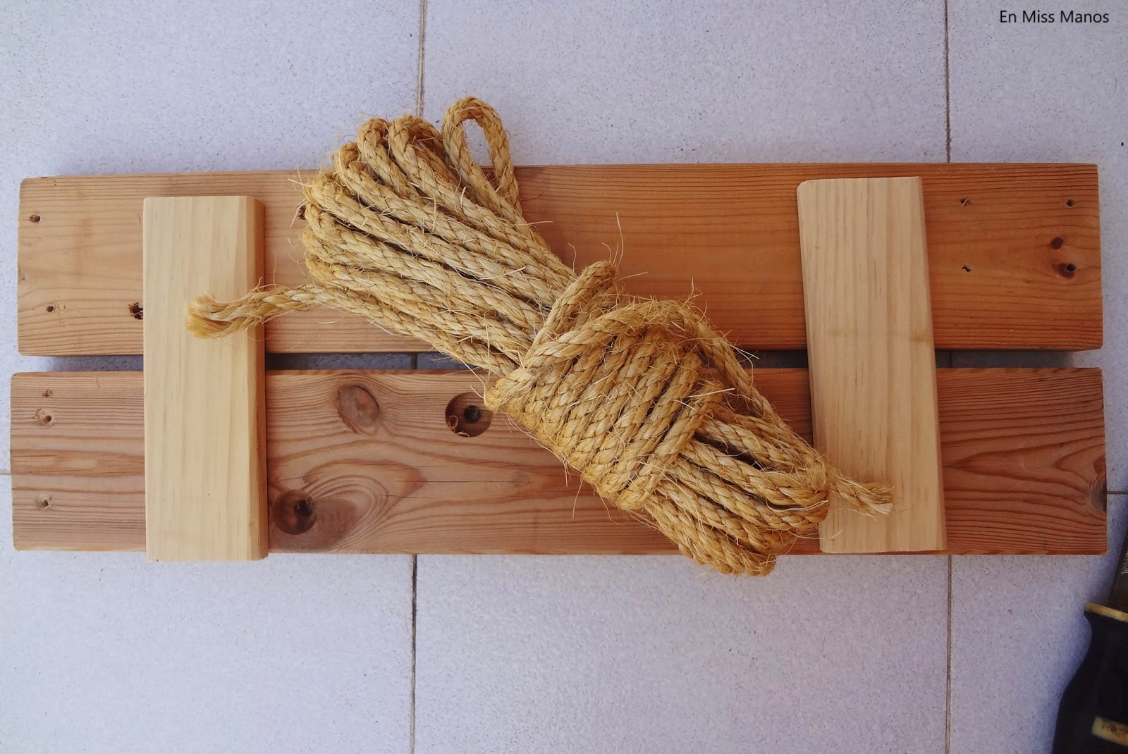 En Miss Manos: DIY Columpio de madera