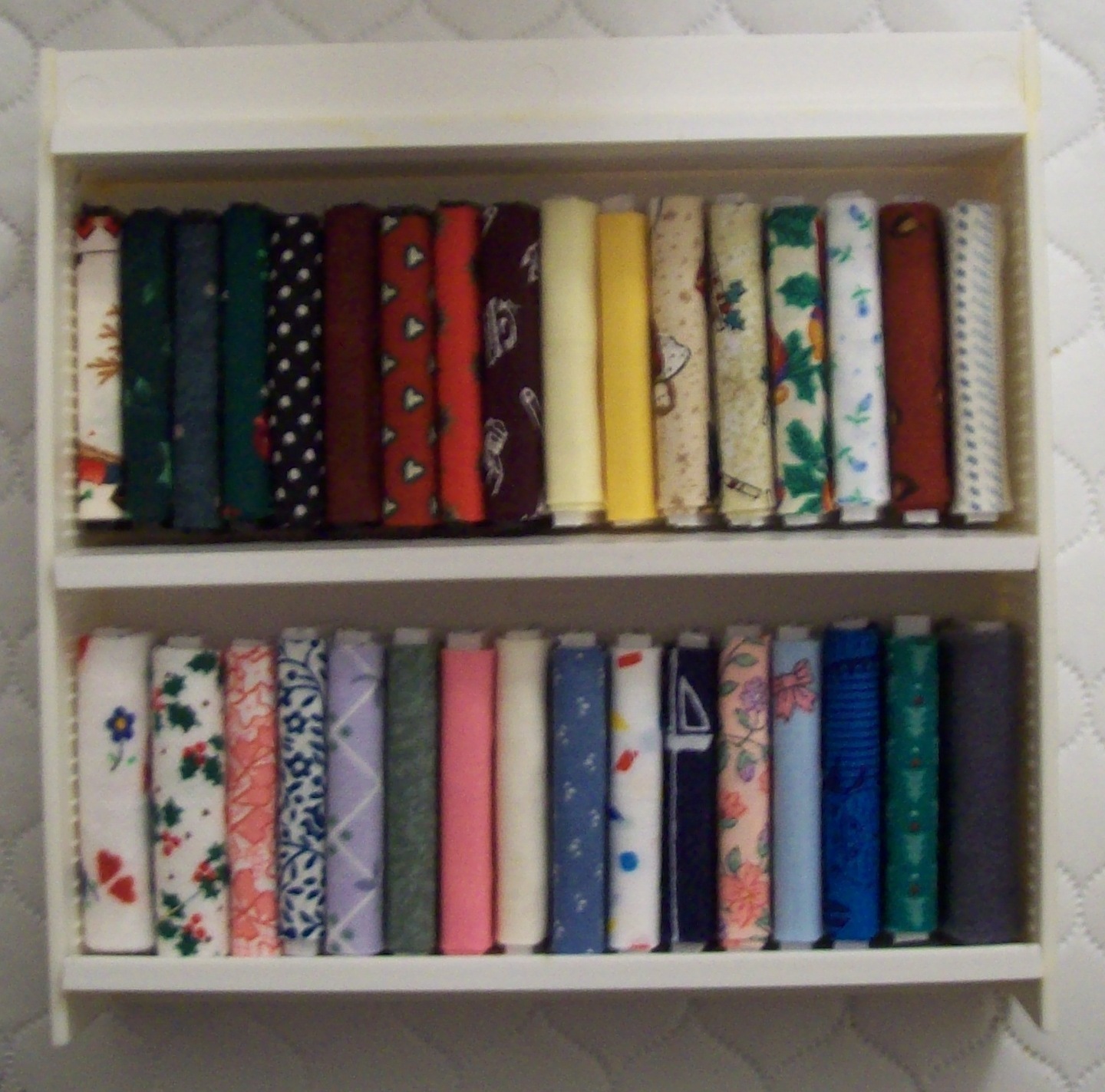 StAlbertMini Fabric bolts about 1/3 done