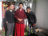With Palden Lama and Tenzin