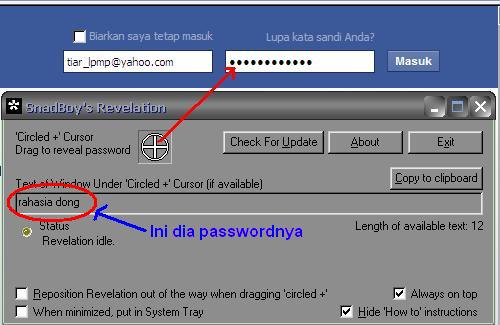 Password Facebook