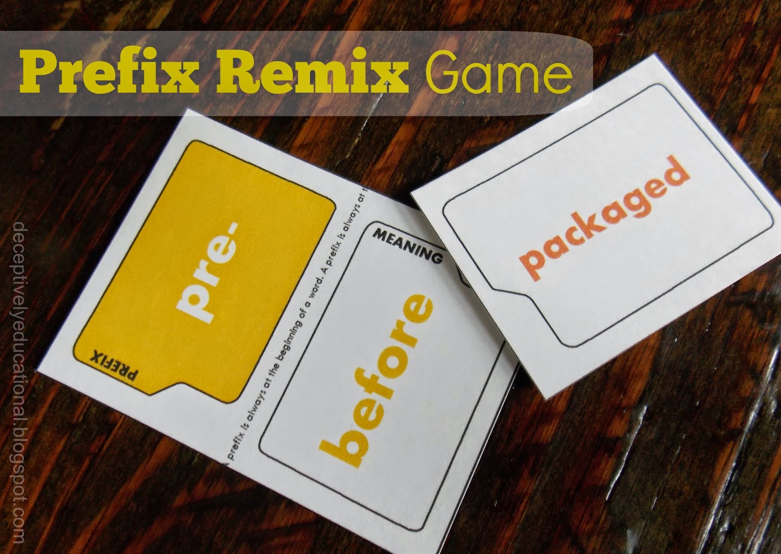 Worksheet Prefix And Suffix Flashcards Printable relentlessly fun deceptively educational prefix remix printable game
