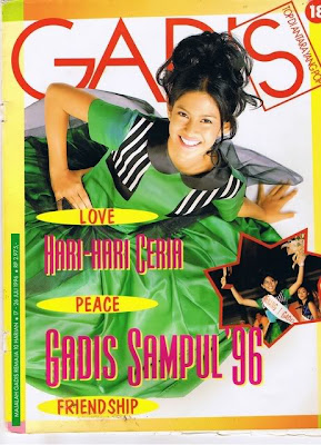 Jarnawi Aliun is Aliun Hamidy's Son: Majalah Gadis Tahun 1996 (4)