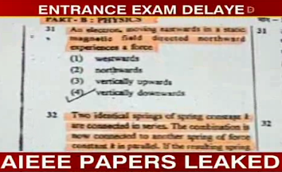 CAREER360IN: AIEEE 2011 Question Paper Leaked