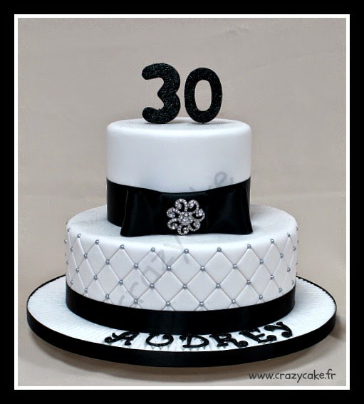 CRAZY CAKE - CAKE DESIGN, THIONVILLE, METZ, LUXEMBOURG: Gâteau d'anniversaire  30 ans