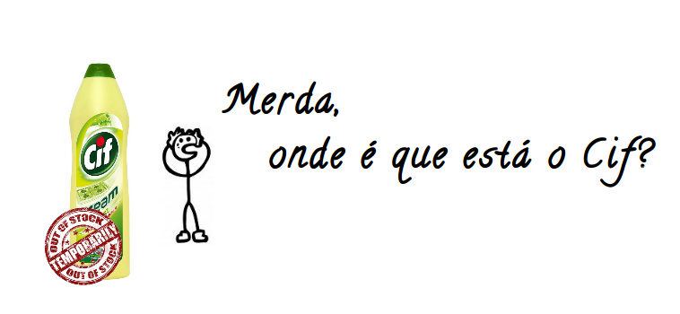 Merda, onde é que está o Cif?