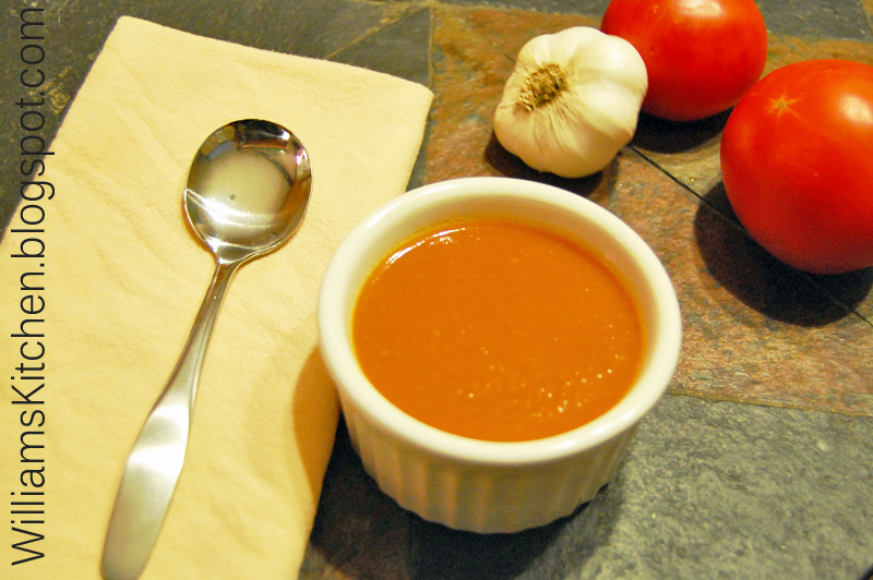 Williams Kitchen Made with love Tangy Tomato Garlic Soup