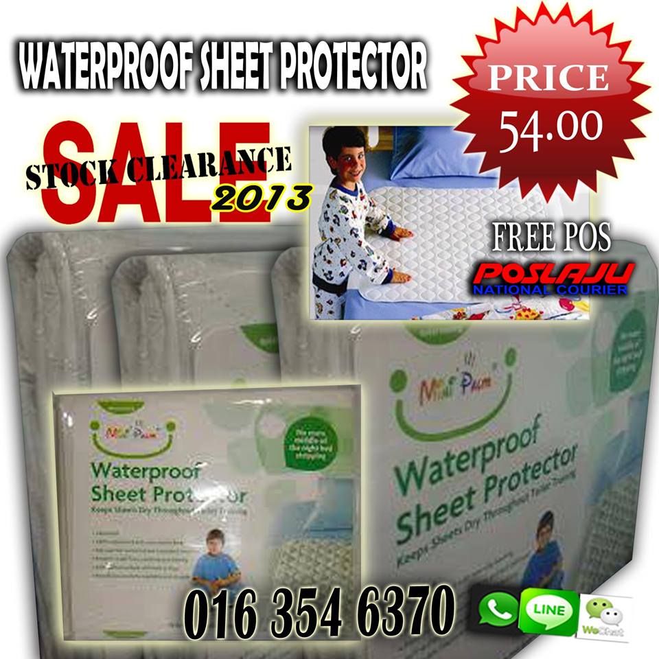 WATERPROOF SHEET PROTECTOR