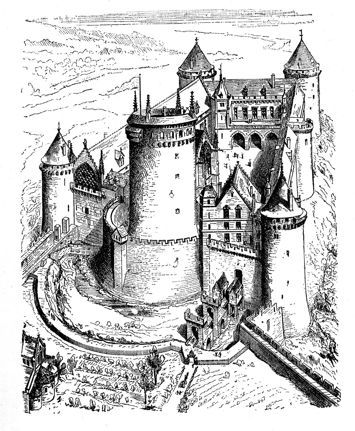 Castles Clip Art
