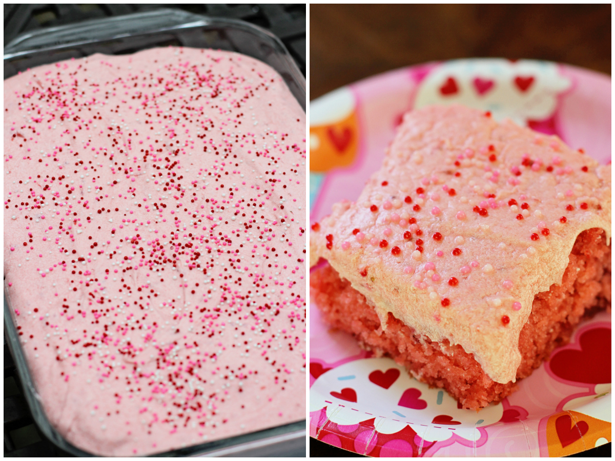 Running from the Law Valentine Cake with Strawberry Running from the Law Valentine Cake with Strawberry