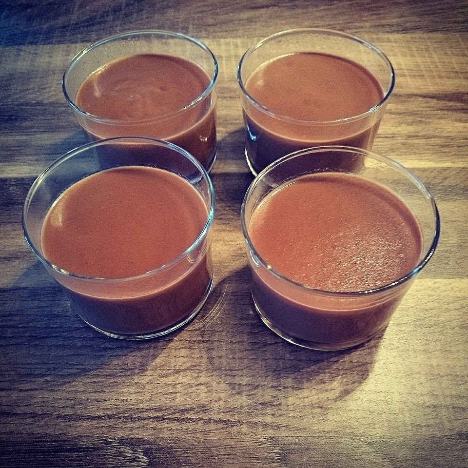 De la gourmandise à tous les étages! Petits pots de crème au chocolat