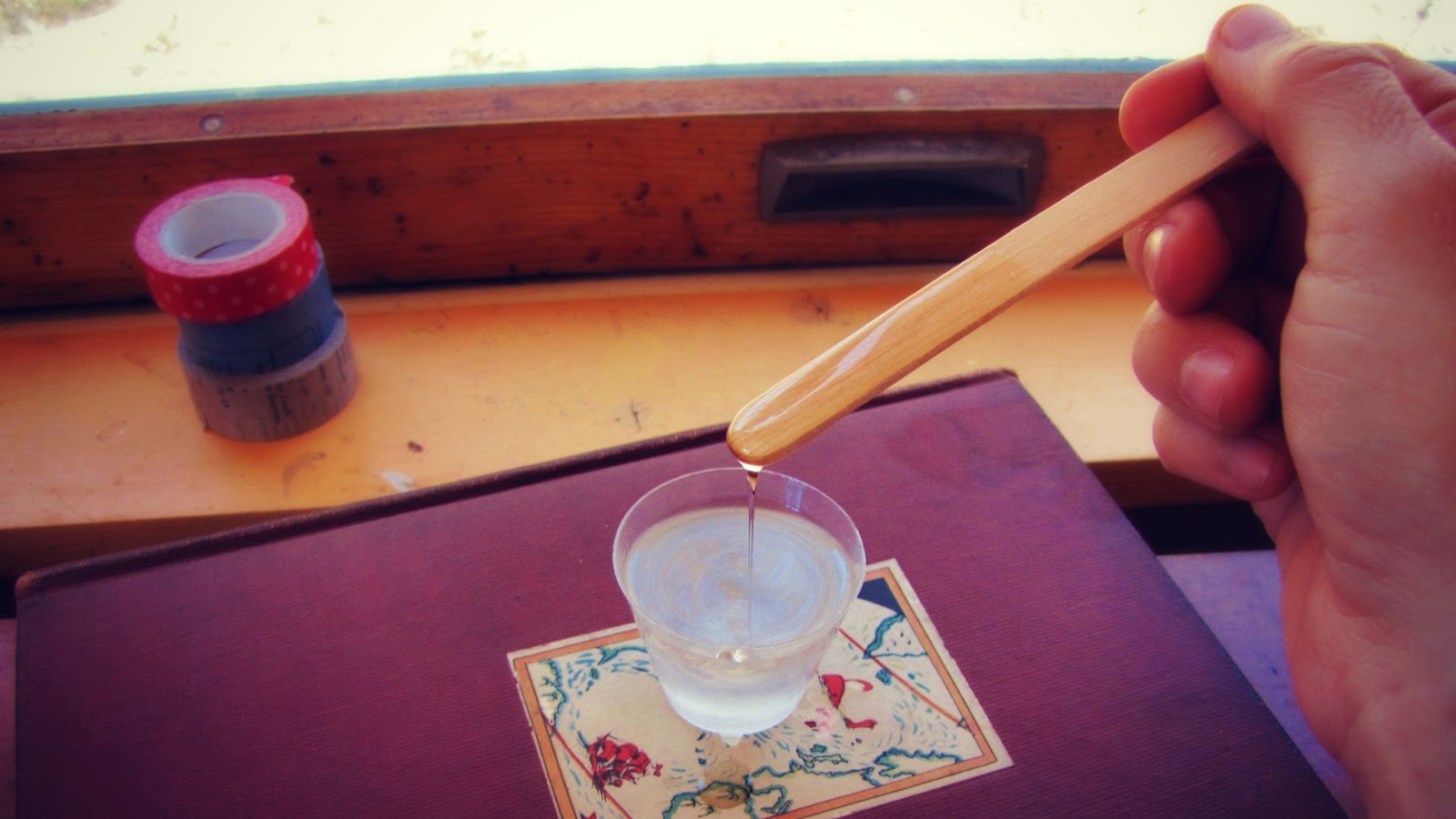 Sweet Mess working with resin process