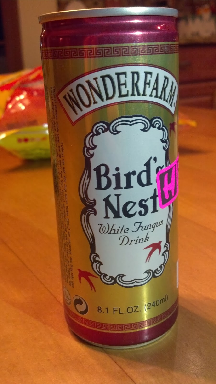 KPop A Soda Blog Wonderfarm Bird's Nest White Fungus Drink