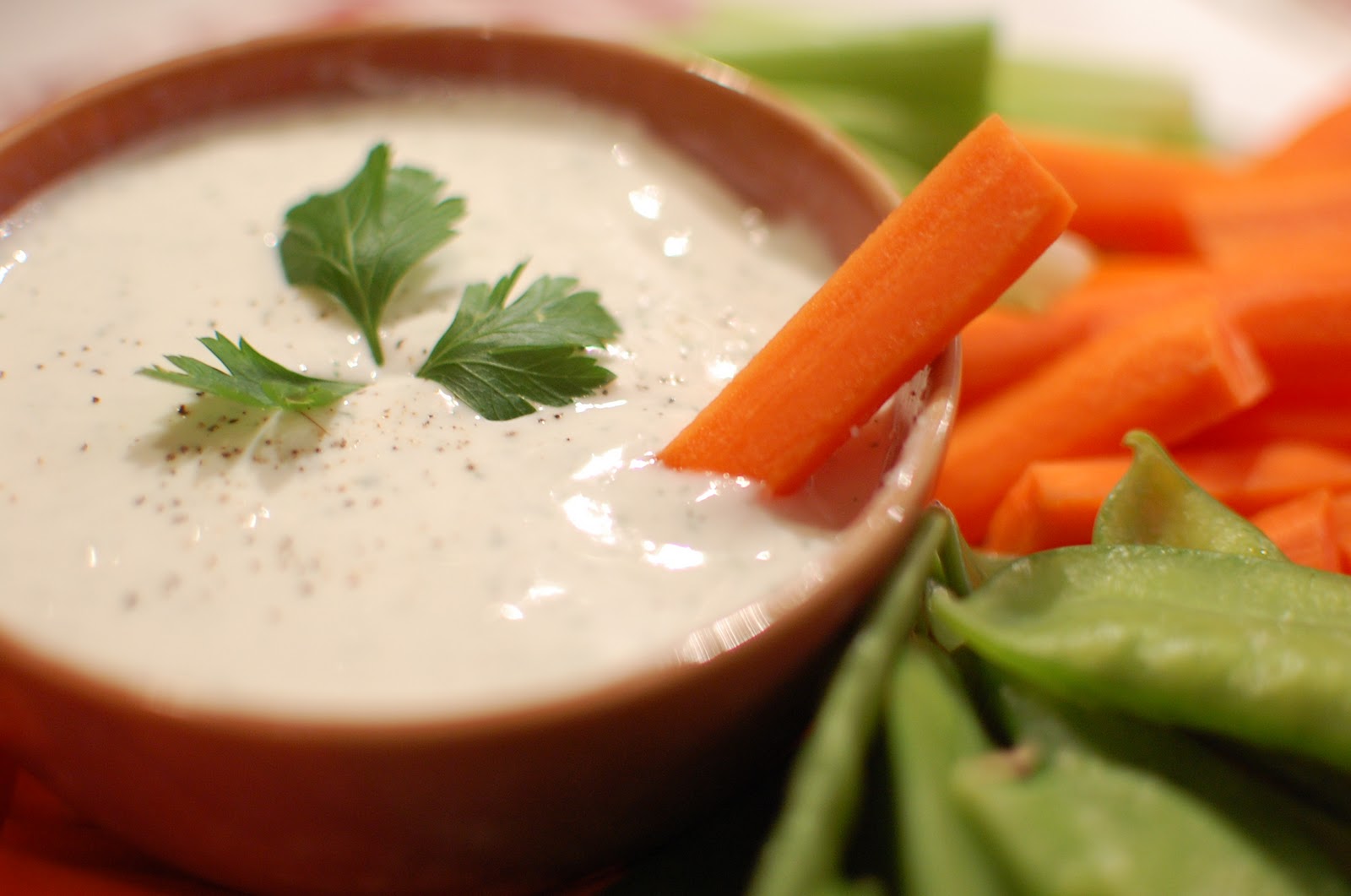 Reckless Abandon Light Ranch Dressing from Cottage Cheese