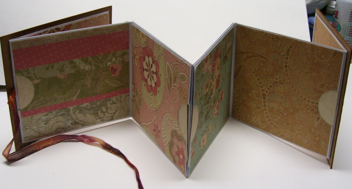 In My Workroom Adventures in Bookbinding Accordion Book