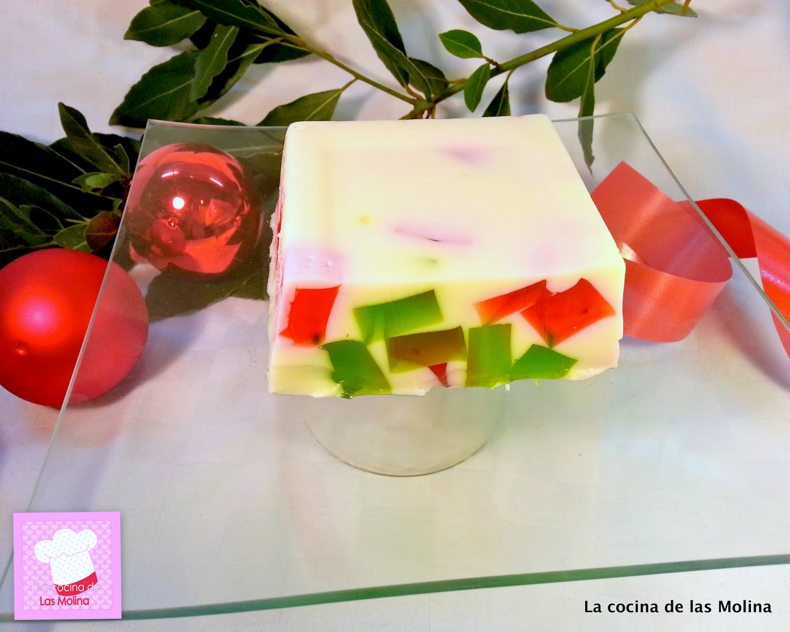 La cocina de las Molina Gelatina de Navidad