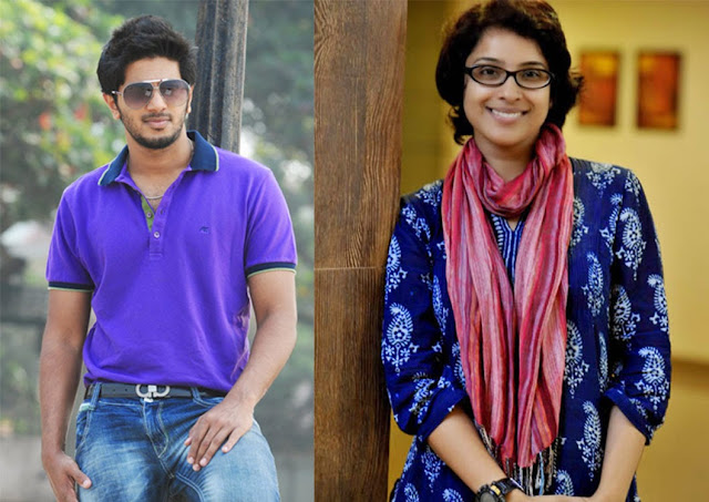 Dulquer Salmaan And Aparna Gopinath With Martin Prakkat Dulquer Salmaan And Aparna Gopinath With Martin Prakkat