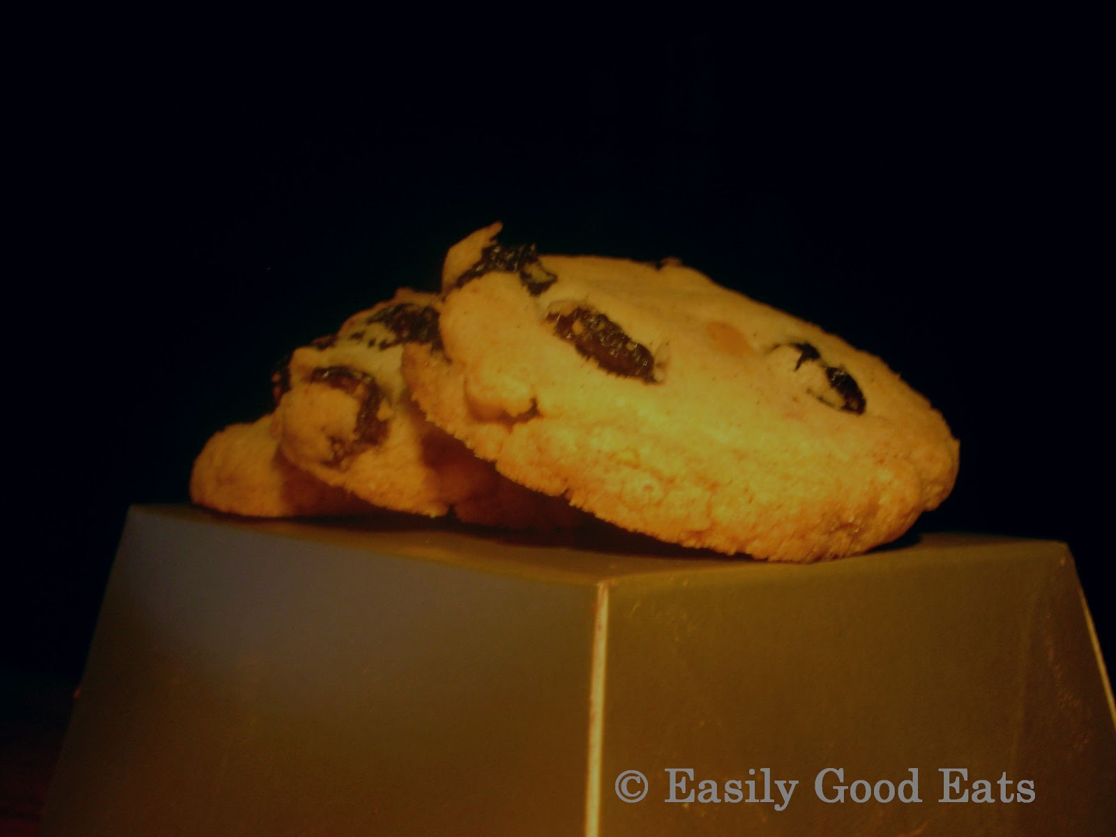 Easily Good Eats Salted Peanut and Raisin Cookies Recipe