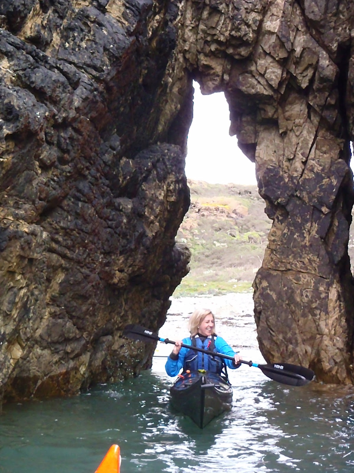 Sea Kayaking in Wales Anglesey North Wales Specialist caves