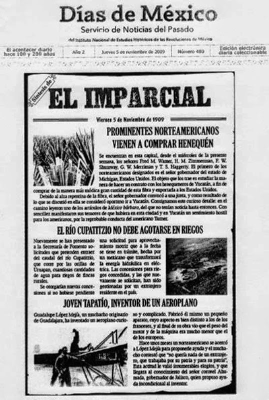 5 publicación periódico el Imparcial...