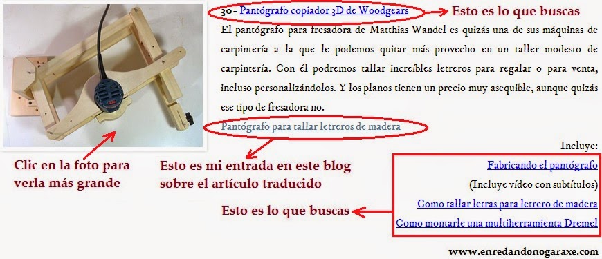Traducciones de Woodgears en Español