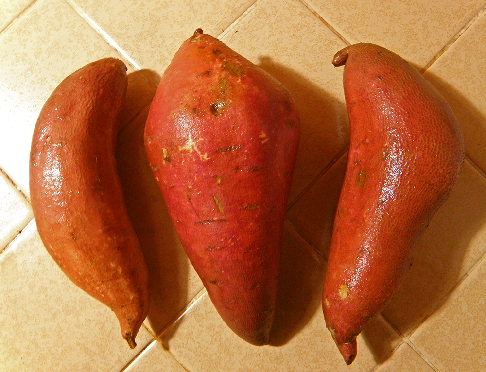 Seasonal Eating Simply Baked Yams