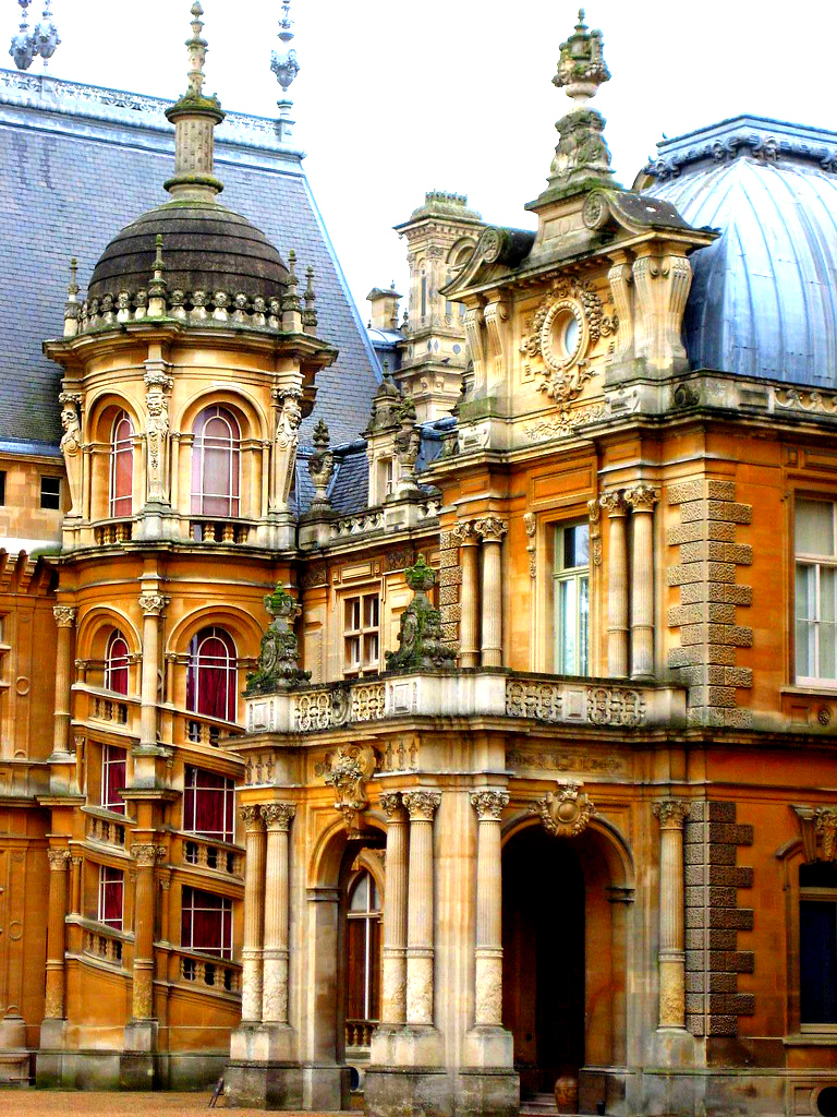 loveisspeed....... Waddesdon Manor is a country house in the village